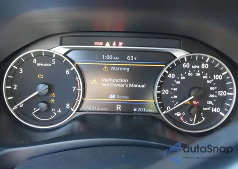 2022 Nissan Altima Sv Intelligent Awd z USA, uszkodzony, nr VIN 1N4BL4DW8NN327199